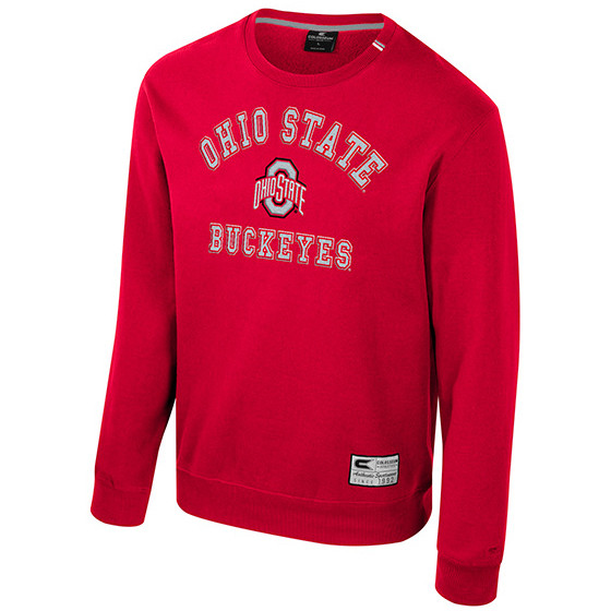 Blue 84 Maglietta Donna Ohio State Buckeyes - Rossa, Taglia M - Ufficiale College