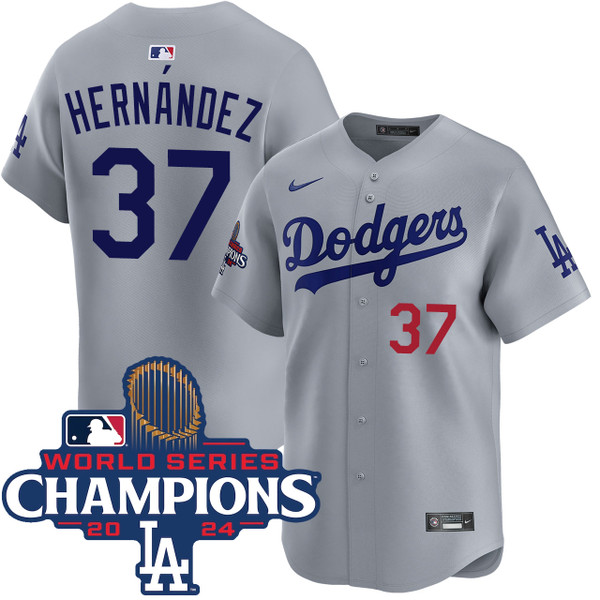 Teoscar Hernandez Los Angeles Dodgers Alternate Road Limited World