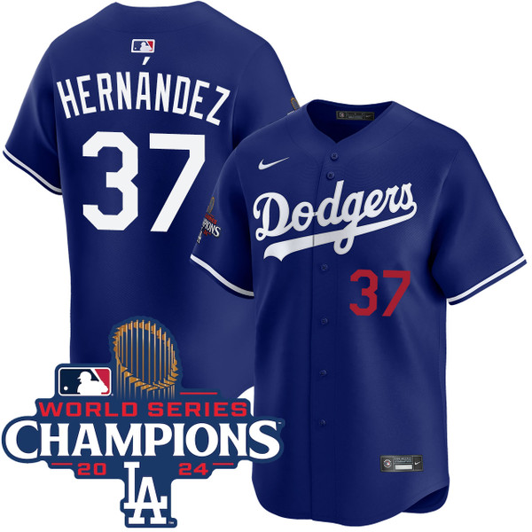 Teoscar Hernandez Los Angeles Dodgers Alternate Royal Limited