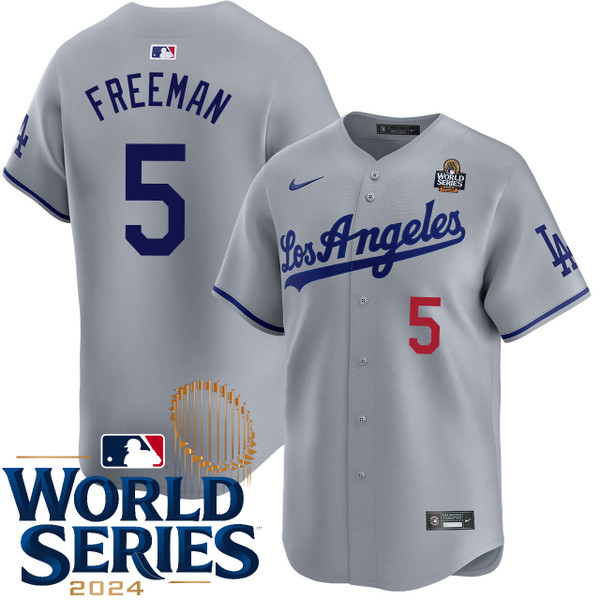 LA Dodgers ユニフォーム Freeman ワールドシリーズ優勝2024 Men's Los Angeles Dodgers Freddie Freeman Fanatics Black