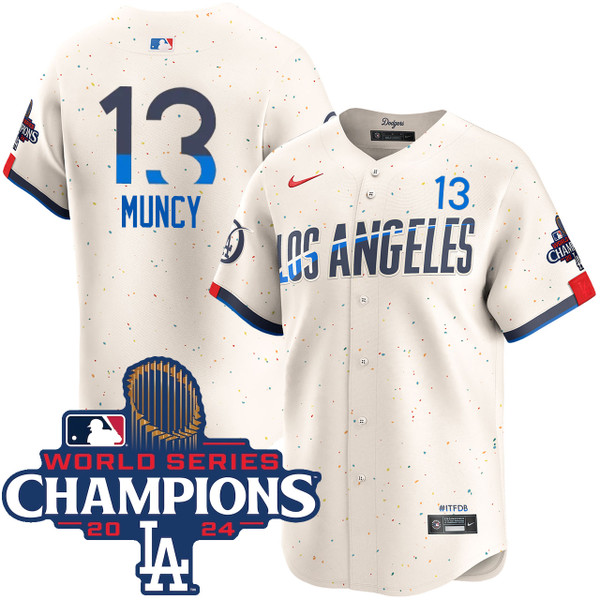 Max Muncy Los Angeles Dodgers City Connect Limited World