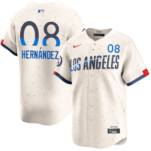 Dodgers ユニフォーム HERNÁNDEZ 8 Los Angeles Dodgers - Kike Hernandez #8 Blue 2025 Tokyo