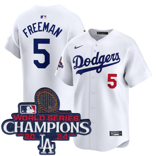 Freddie Freeman Dodgers Youth Home Limited Champs Jersey