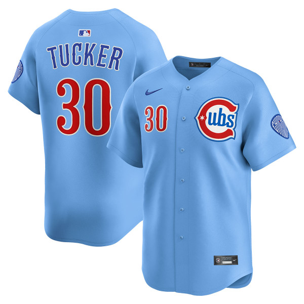 シカゴカブス　Kyle Tucker カイルタッカー　ユニフォーム　NIKE Kyle Tucker Chicago Cubs Youth Blues Alternate Limited