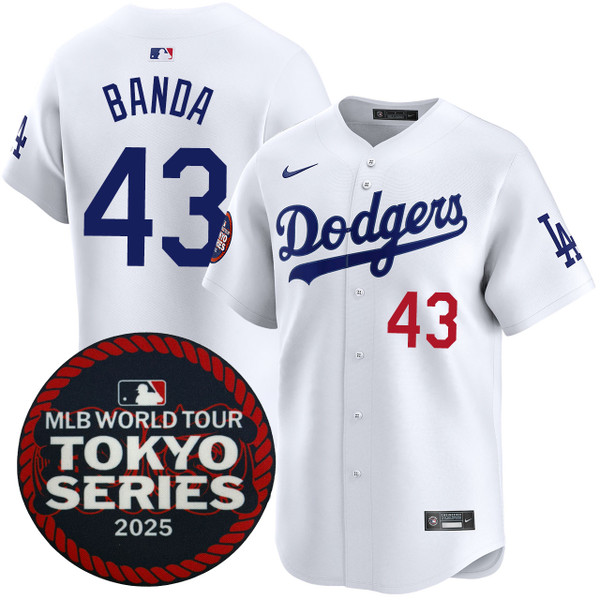 Anthony Banda Los Angeles Dodgers Home 2025 Tokyo Series