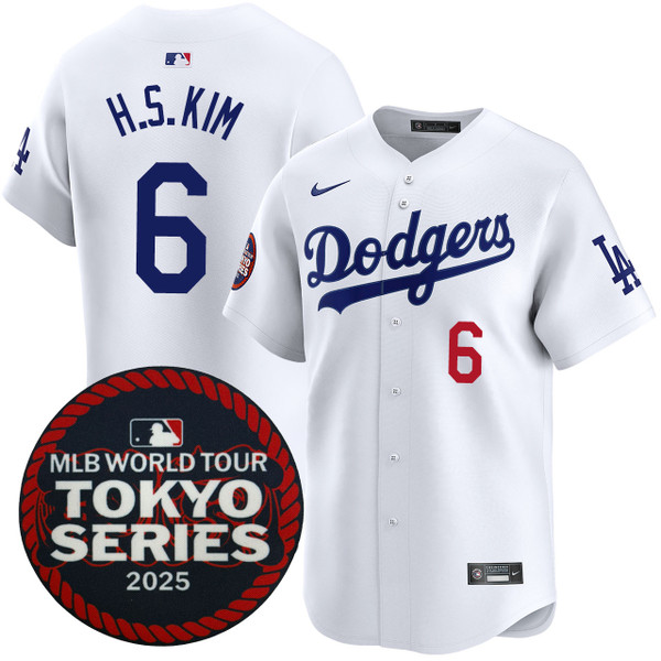 Hyeseong Kim Los Angeles Dodgers Home 2025 Tokyo Series