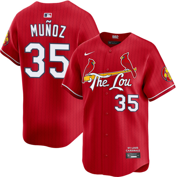Roddery Munoz St. Louis Cardinals City Connect Limited Jersey by NIKE