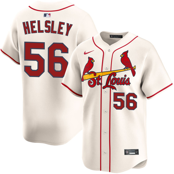Ryan Helsley St. Louis Cardinals Alternate Cream Limited Jersey by NIKE