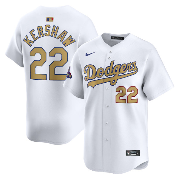Clayton Kershaw #22 Los Angeles Dodgers 2020 World Series