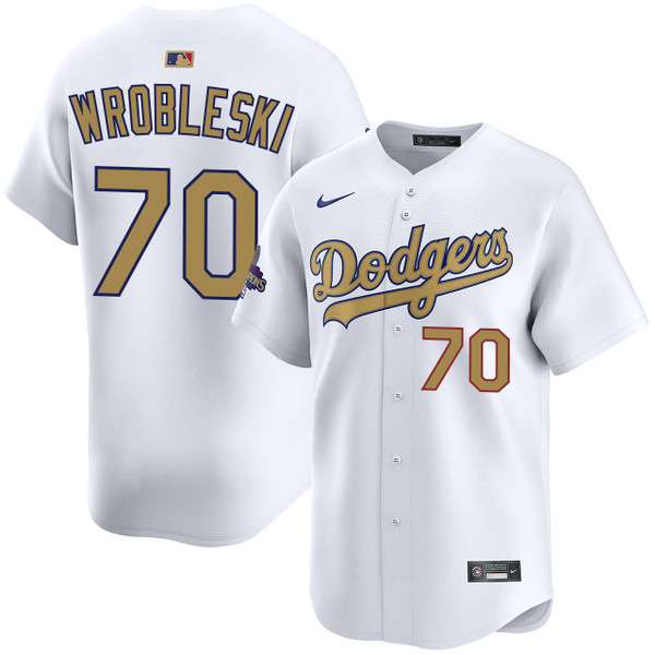 Justin Wrobleski Los Angeles Dodgers Home World Series