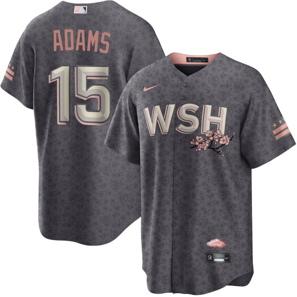 Riley Adams Washington Nationals City Connect Jersey by NIKE