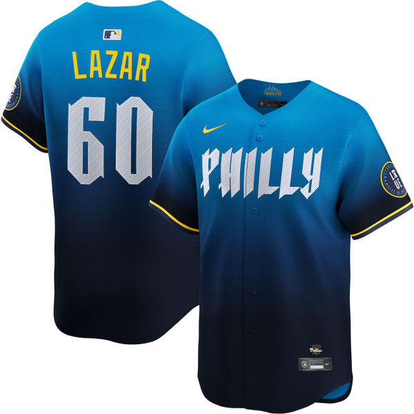 Max Lazar Philadelphia Phillies City Connect Limited Jersey
