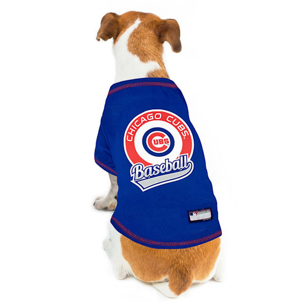 Chicago Cubs Pet Logo T-Shirt Official MLB®
