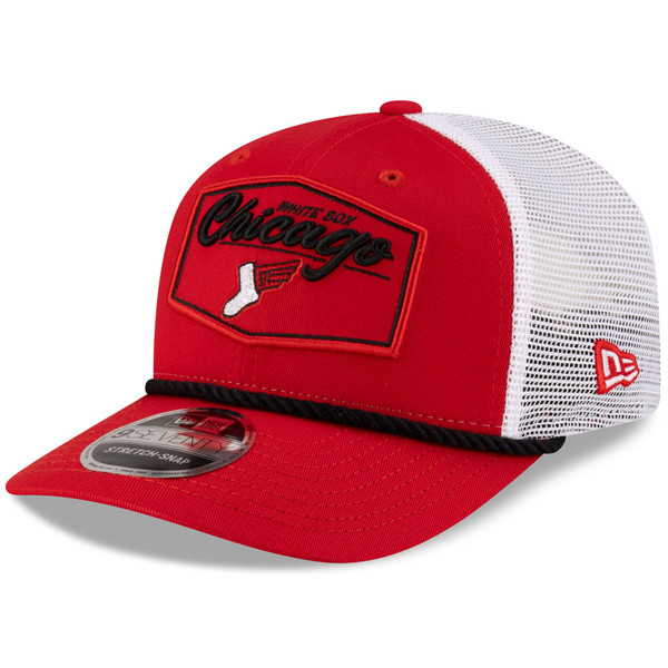 新品未使用 USA製 CALIFORNIA STORY SACRAMENTO Chicago Cubs New Era 9SEVENTY White Bullseye Multi Rope