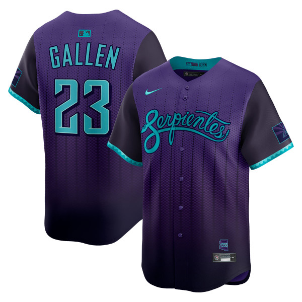 Zac Gallen Arizona Diamondbacks City Connect 2.0 Limited Jersey by