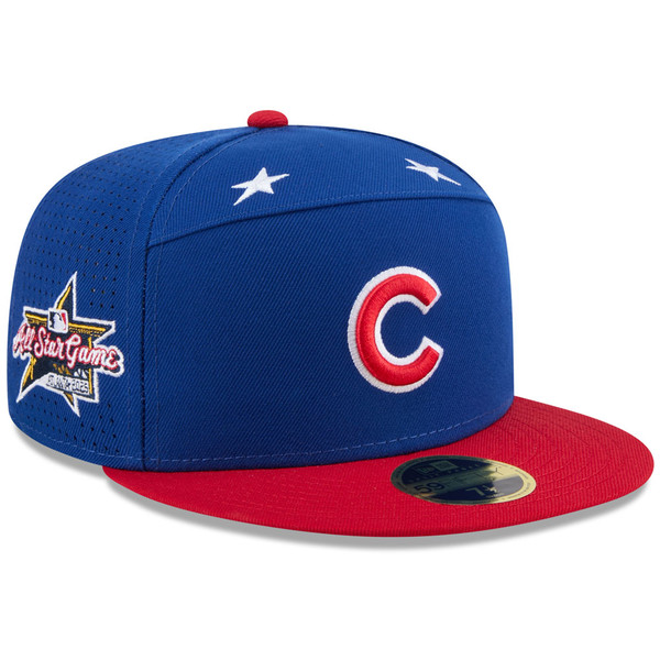 Chicago Cubs 2025 MLB All-Star Game On-Field 59FIFTY Fitted