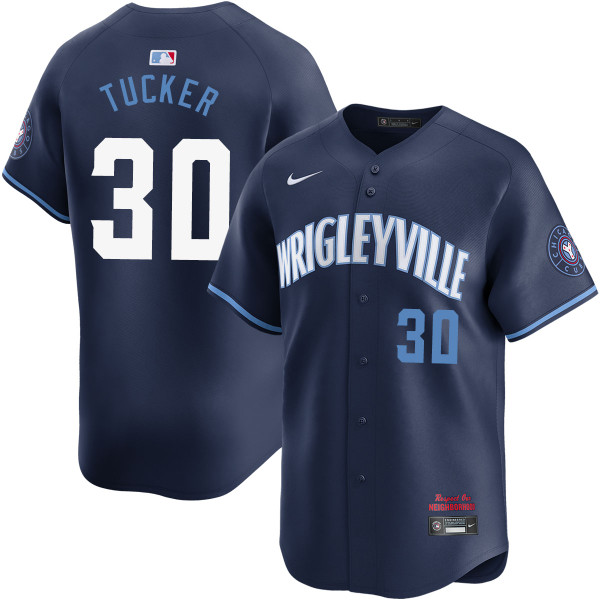 シカゴカブス　Kyle Tucker カイルタッカー　ユニフォーム　NIKE Kyle Tucker Chicago Cubs City Connect Limited Jersey by NIKE