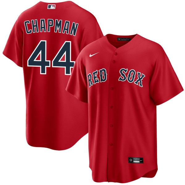 Aroldis Chapman Boston Red Sox Alternate Red Jersey by NIKE