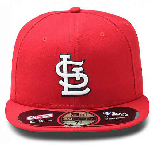 St. Louis Cardinals New Era On-Field Authentic Collection 59FIFTY Fitted  Hat - Red