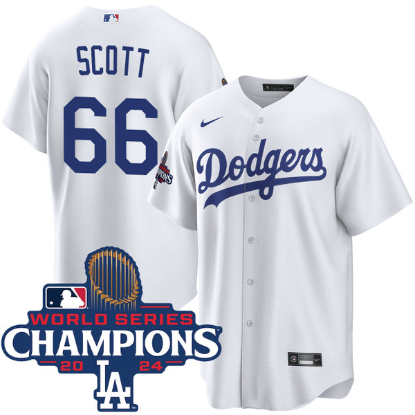 Tanner Scott Los Angeles Dodgers Youth Home World Series Champions