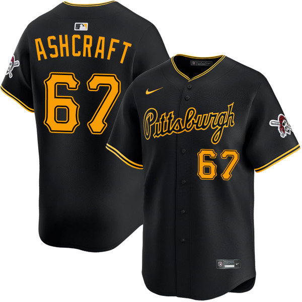Braxton Ashcraft Pittsburgh Pirates Alternate Limited Jersey by