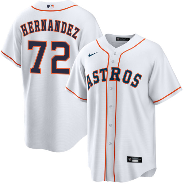 Nick Hernandez Houston Astros Home Jersey by NIKE® | Official MLB