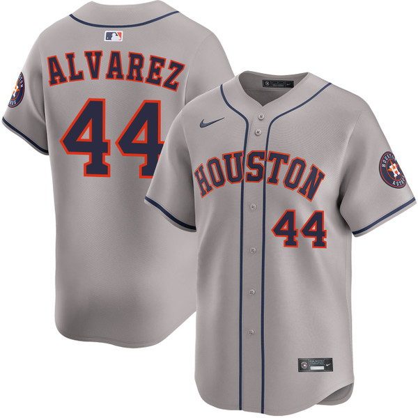 Yordan Alvarez Houston Astros Road Limited Jersey by NIKE