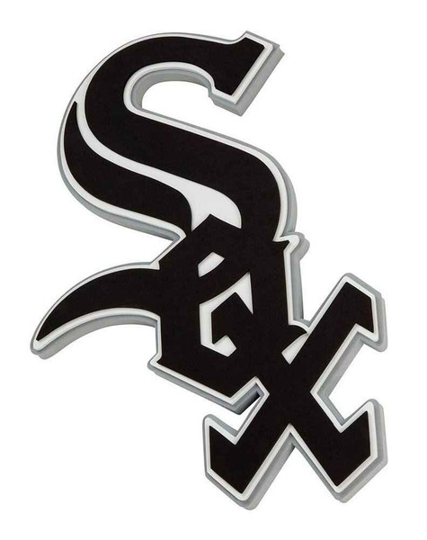 Chicago White Sox 3D Hand Foam Logo Sign With Strap by FoamHeads