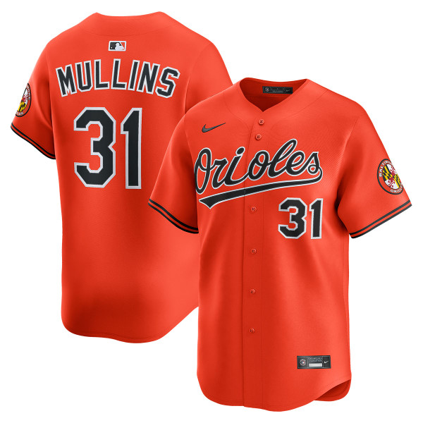 Cedric Mullins Baltimore Orioles Alternate Orange Limited Jersey
