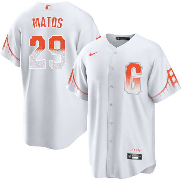 Luis Matos San Francisco Giants City Connect Jersey by NIKE