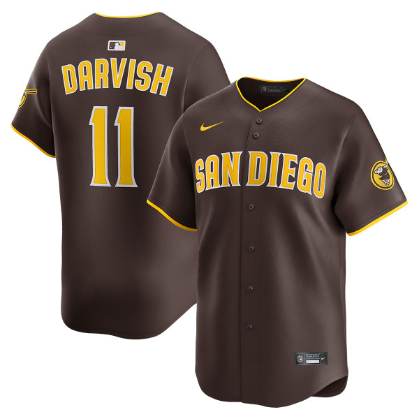 SAN DIEGO ユニフォーム DARVISH 11 Mサイズ Yu Darvish San Diego Padres Road Limited Jersey by NIKE