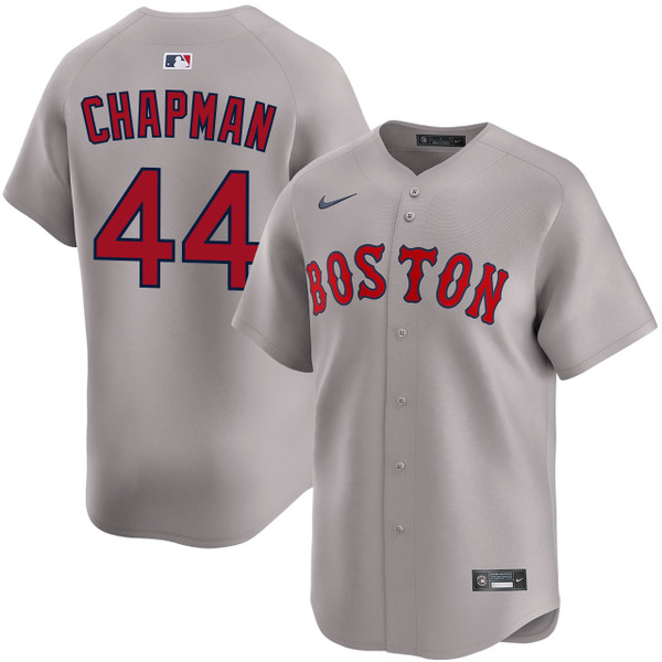 Aroldis Chapman Boston Red Sox Road Limited Jersey by NIKE