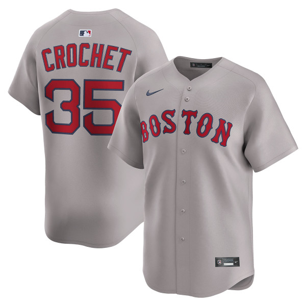 Garrett Crochet Boston Red Sox Road Limited Jersey by NIKE