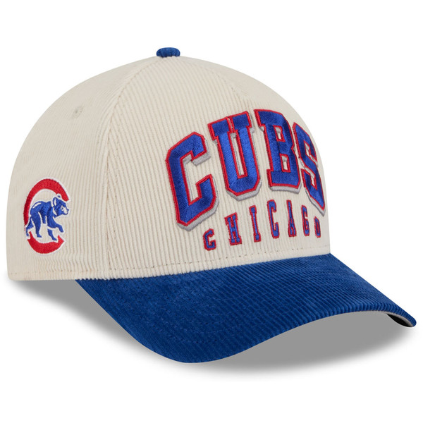 【海外限定】New Era 9FORTY A-Frame MLB Chicago Cubs Chicago Cubs 9FORTY A-Frame Corduroy Sided Snapback by New Era®