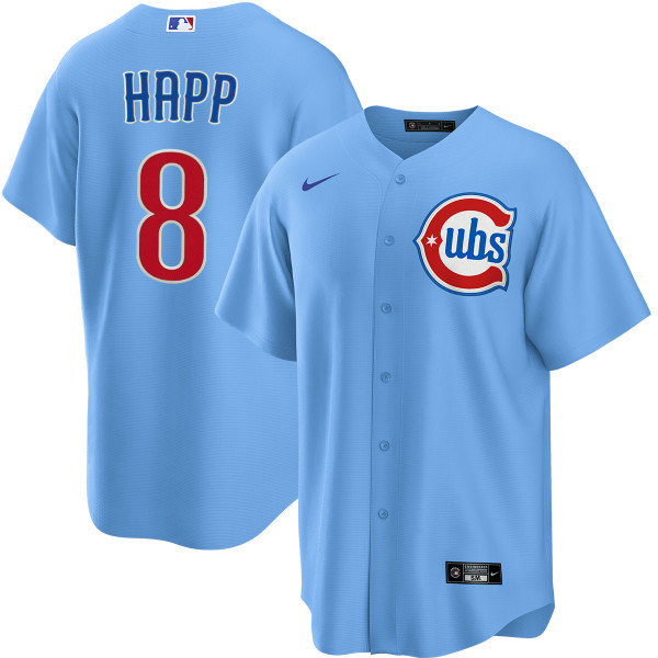 Ian Happ Chicago Cubs Youth Blues Alternate Jersey by NIKE