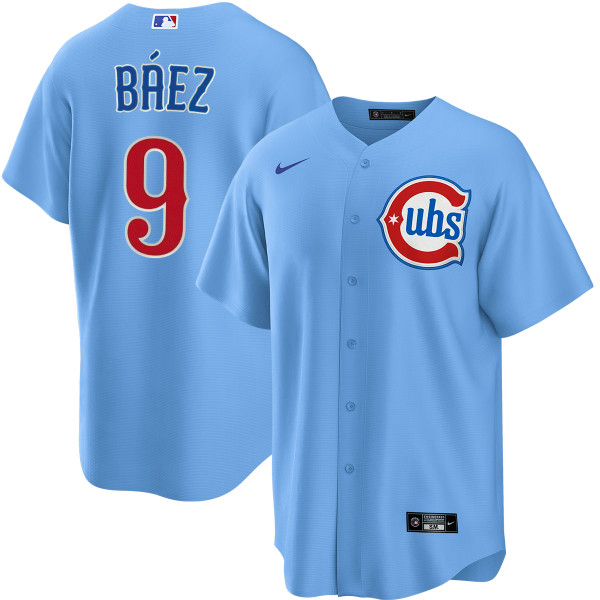 City Connect Javier Baez Youth Jersey Javier Baez Chicago Cubs