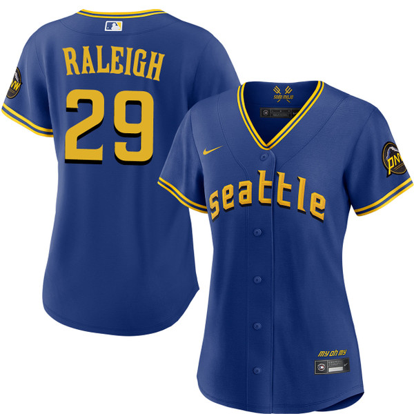 Cal Raleigh Seattle Mariners Women's City Connect Jersey by NIKE