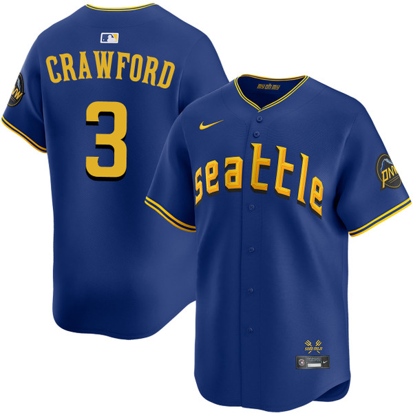 J.P. Crawford Seattle Mariners City Connect Limited Jersey by NIKE
