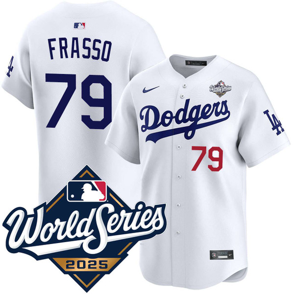 Nick Frasso Los Angeles Dodgers Home Limited 2025 World Series