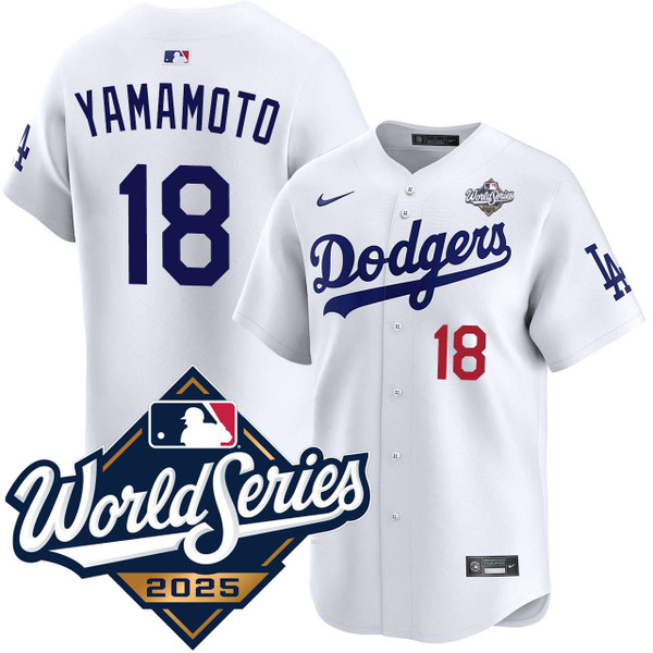 Yoshinobu Yamamoto Los Angeles Dodgers Home Limited 2025 World