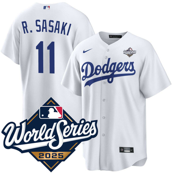 Dodgers R. SASAKI ユニフォーム 11 Roki Sasaki Los Angeles Dodgers Alternate Royal Limited Jersey by