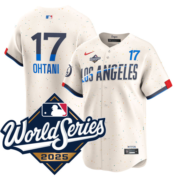 Shohei Ohtani Dodgers City Connect 2025 World Series Jersey