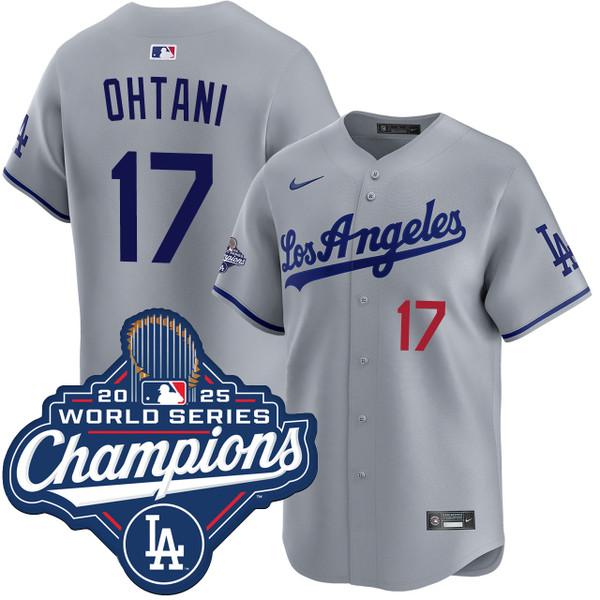 OHTANI Dodgers ジャージ Mサイズ 新品 Shohei Ohtani Los Angeles Dodgers Road Limited 2025 World Series