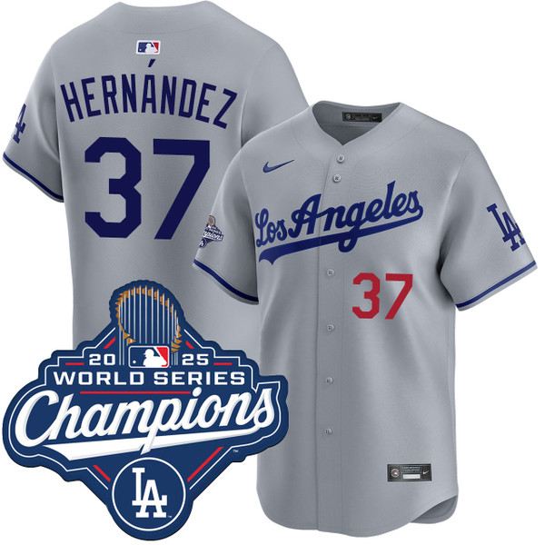 Teoscar Hernandez Los Angeles Dodgers Road Limited 2025 World