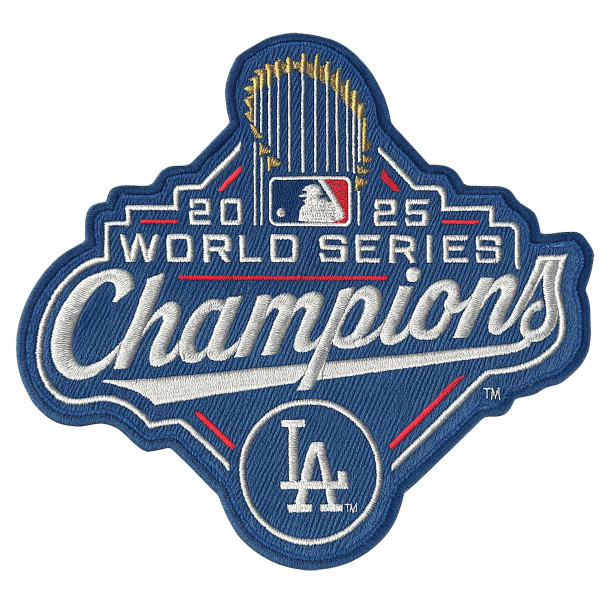 Los Angeles Dodgers 2025 World Series Champions Patch