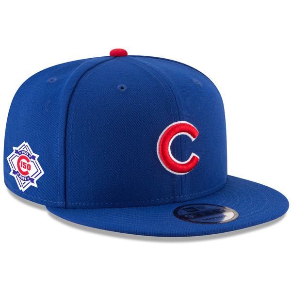 Chicago Cubs 150th Anniversary 9FIFTY Snapback Hat by New Era