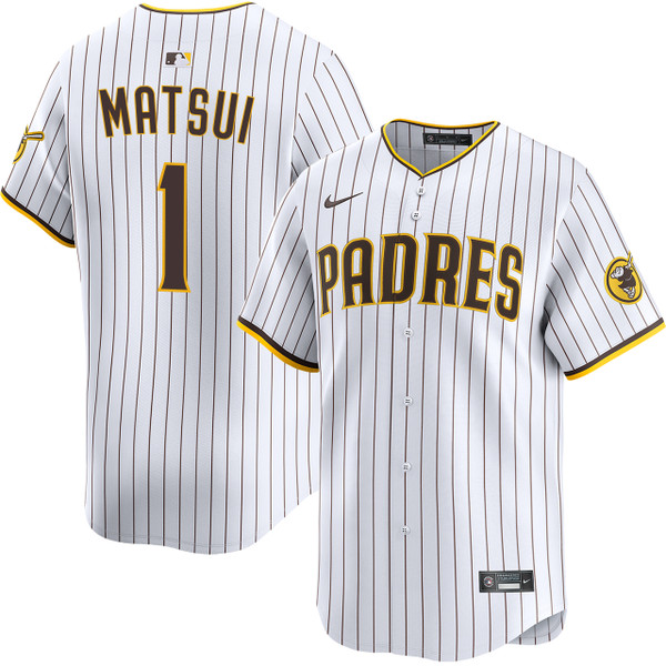 Yuki Matsui San Diego Padres Home Limited Jersey by NIKE