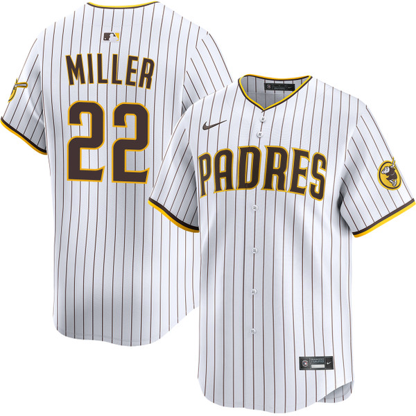 Mason Miller San Diego Padres Home Limited Jersey by NIKE