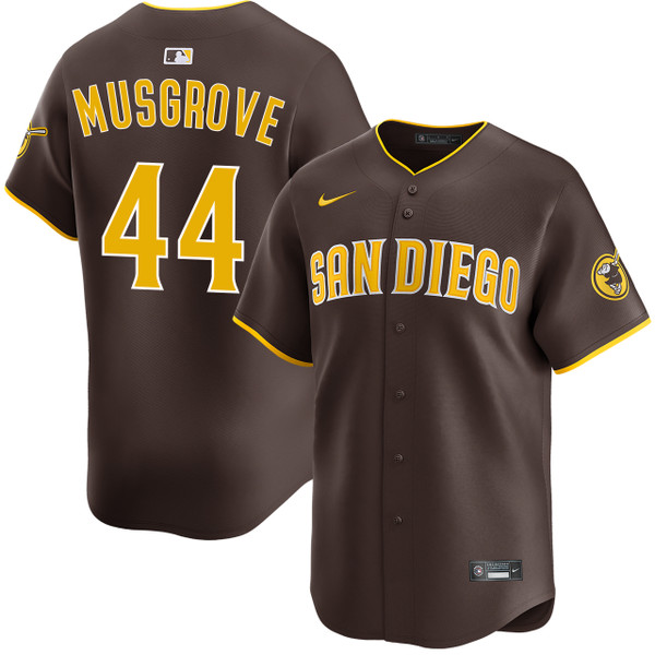 Joe Musgrove San Diego Padres Road Limited Jersey by NIKE