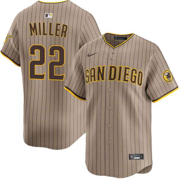 Mason Miller San Diego Padres Alternate Limited Jersey by NIKE